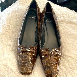 Stuart Weitzman brown heels size 10 . FREE shipping